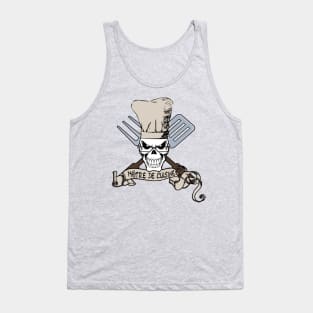 Maitre de Cuisine - Chef Skull Tank Top